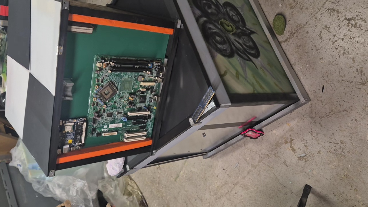 The Vault - Circuit board panel detail